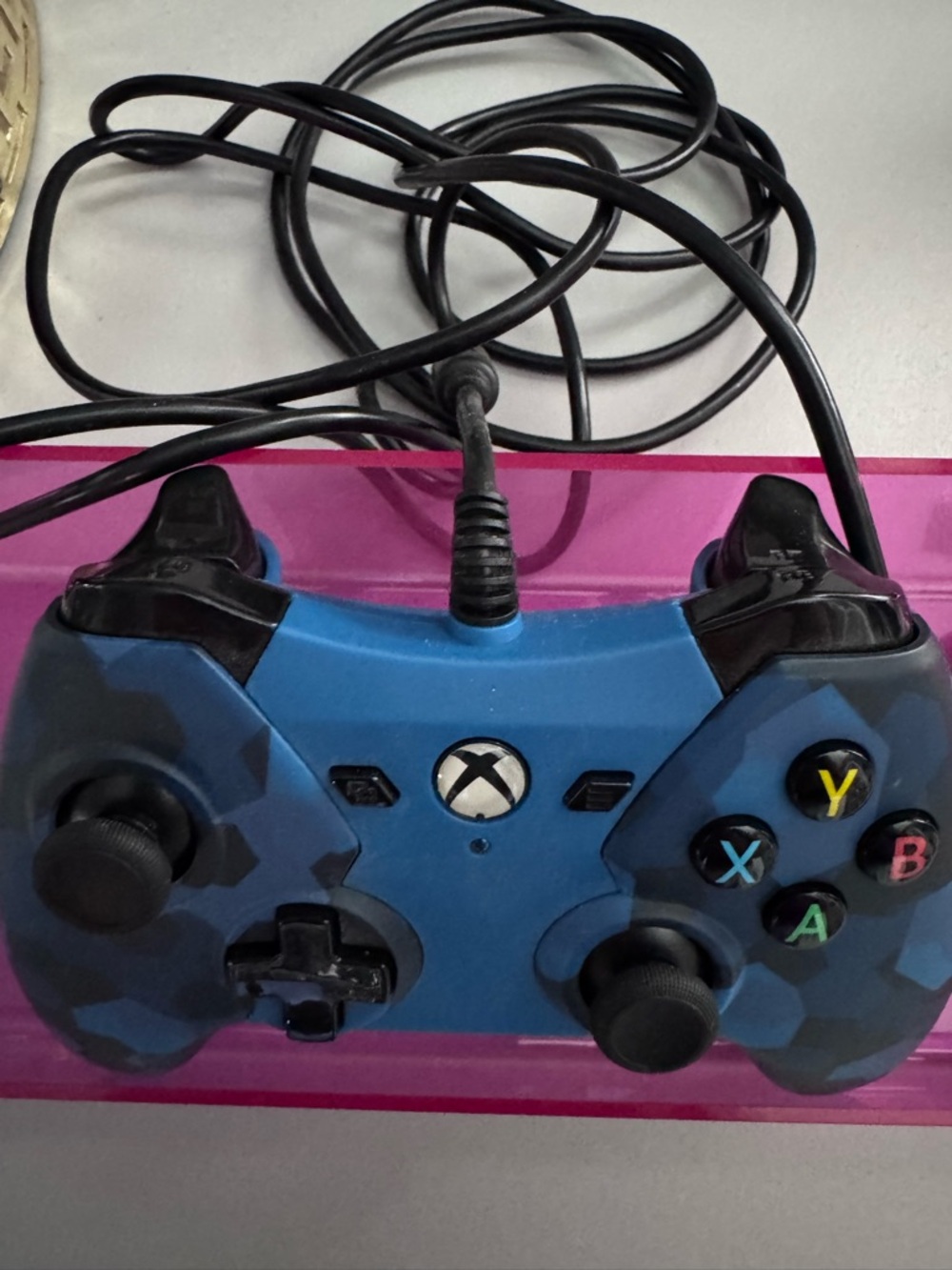 Wired Controller - Blue Camo - Picture 3 of 5